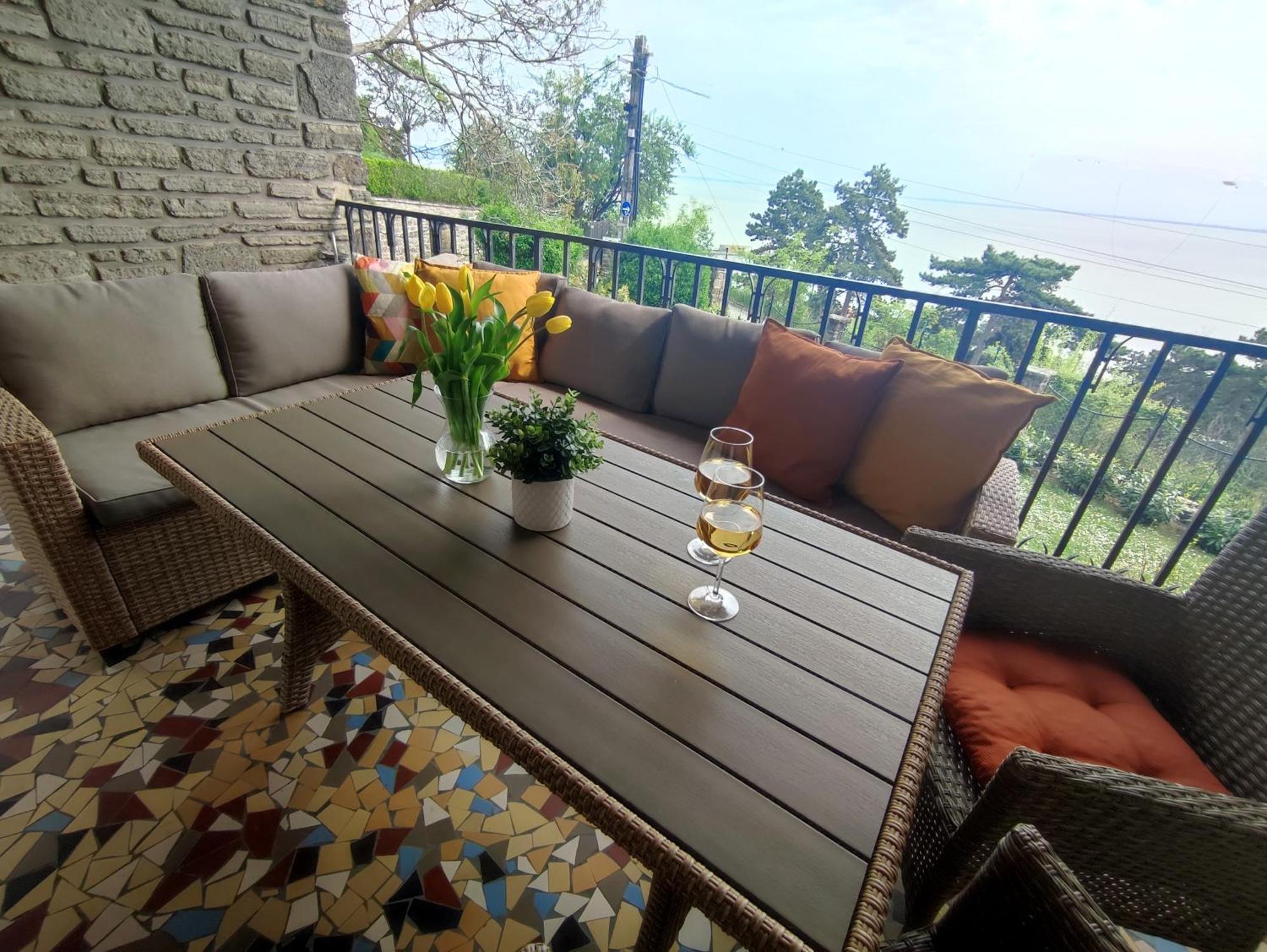 Dorka Villa Tihany Exterior foto