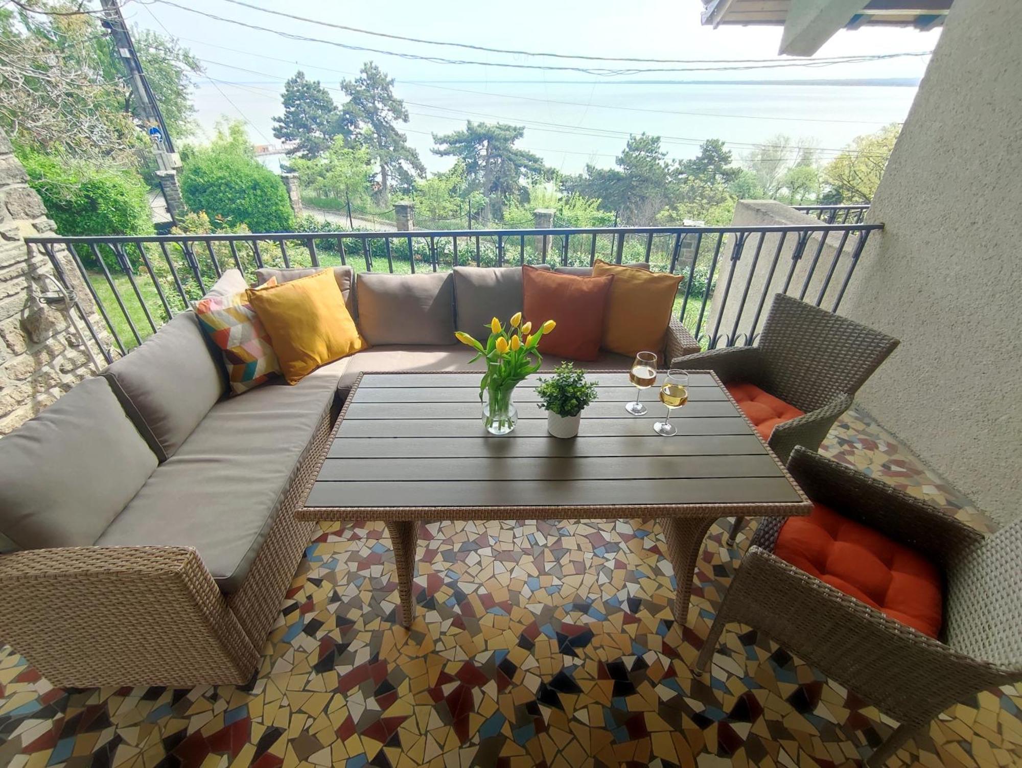 Dorka Villa Tihany Exterior foto